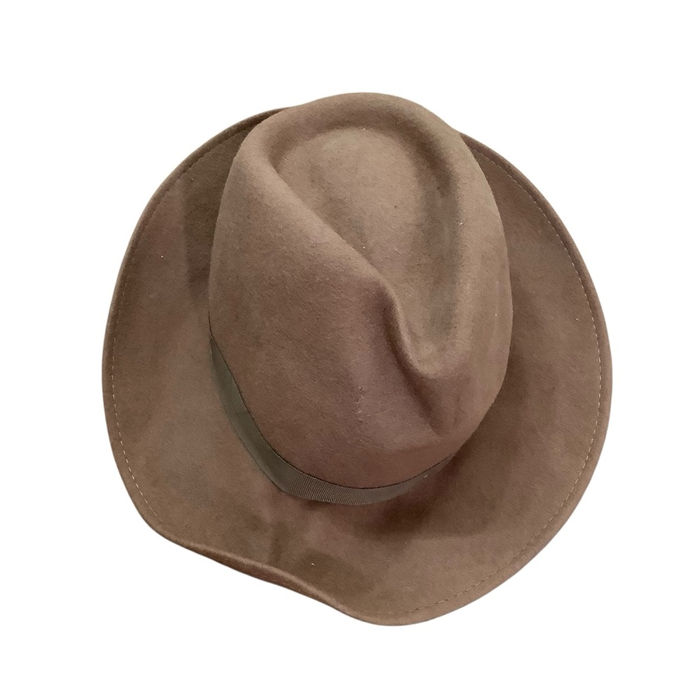 Kenzo Brown Wool Felt Fedora Hat Classic Accessory